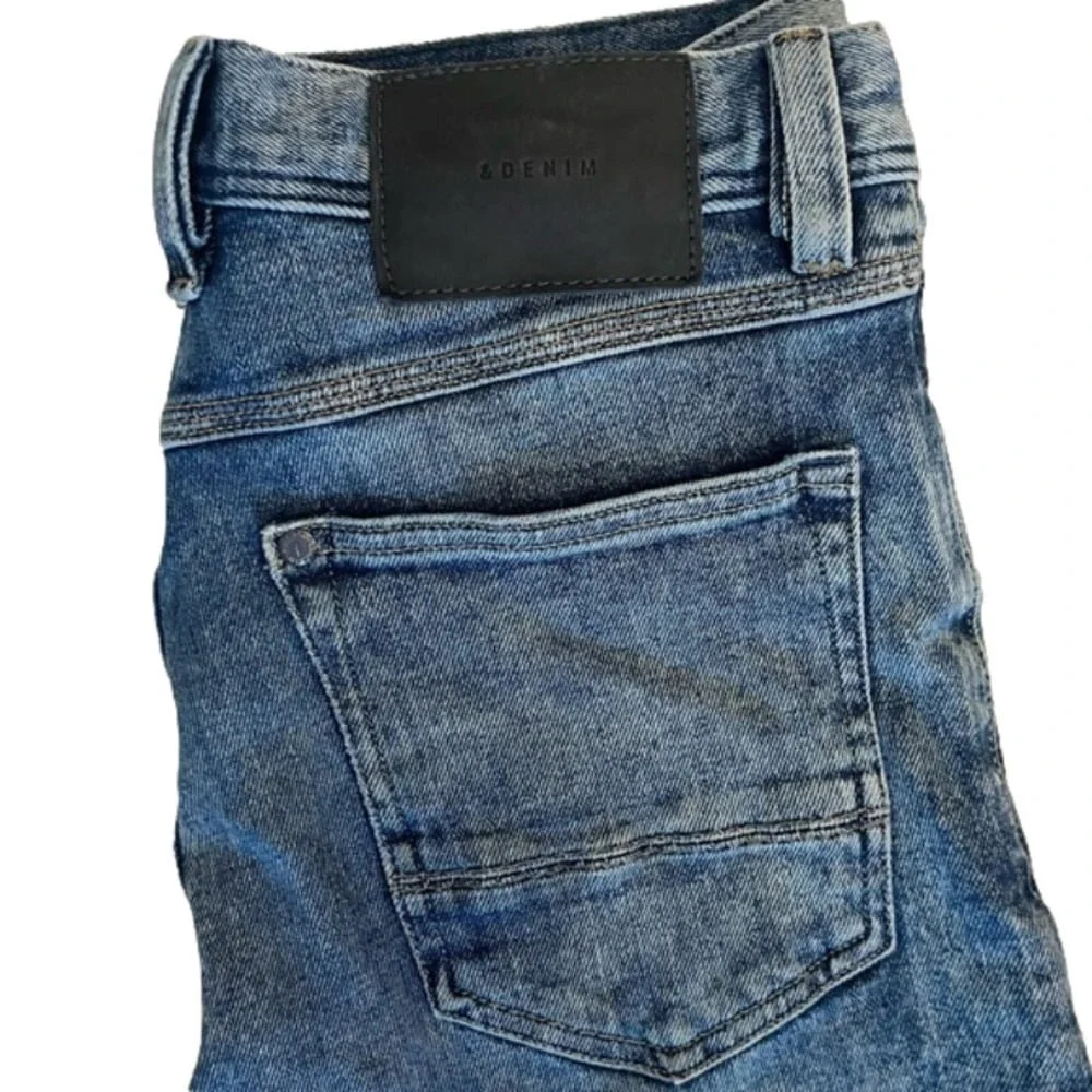 H&M Men's 29 &Denim 360° Flex Dark‎ Denim Jeans - Picture 4 of 12